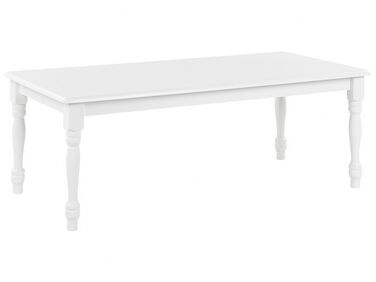 Mesa de centro blanca 120 x 60 cm KOKOMO