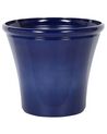 Set of 2 Plant Pots ⌀ 55 cm Navy Blue KOKKINO_841555