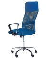 Krzesło biurowe regulowane niebieskie DESIGN_861067