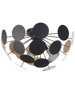 Kattovalaisin metalli musta/kultainen MARITSA Kattovalaisin metalli musta/kultainen MARITSA