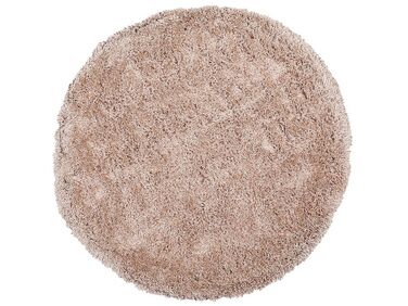 Okrúhly koberec ⌀ 140 cm béžový CIDE
