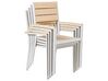 Set of 4 Garden Chairs Beige PRATO_884203