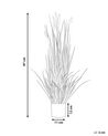 Plante artificielle herbes 87 cm avec pot REED PLANT_774439