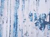 Tapete creme e azul 80 x 150 cm BURDUR_717047