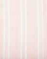 Outdoor Teppich rosa 140 x 200 cm zweiseitig Kurzflor AKYAR_734549