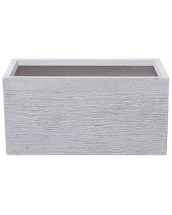 Kukkaruukku savikuituseos valkoinen 60 x 29 x 30 cm MYRA Kukkaruukku savikuituseos valkoinen 60 x 29 x 30 cm MYRA