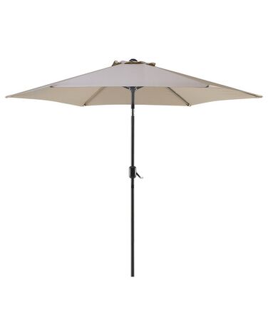 Aurinkovarjo ruskeanharmaa ⌀ 270 cm VARESE