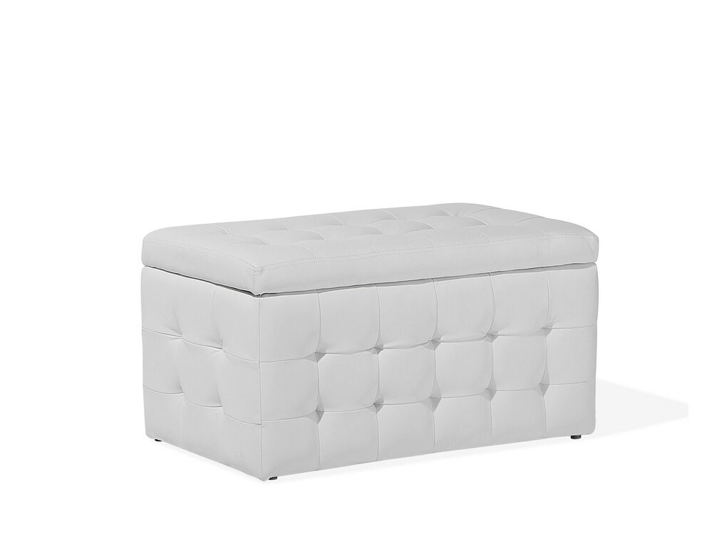 Pouf ottomano con contenitore, ottomano quadrato da 38 cm con contenitore per soggiorno e camera da letto, poggiapiedi piccolo, poggiapiedi ottomano, cassapanca bianca con contenitore massimo 299,4 kg Pouf ottomano con contenitore, ottomano quadrato da 38 cm con contenitore per soggiorno e camera da letto, poggiapiedi piccolo, poggiapiedi ottomano, cassapanca bianca con contenitore massimo 299,4 kg