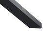 Tuintafel grijs met zwart ⌀ 120 cm MALETTO_828786