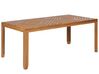 Záhradný jedálenský stôl z akáciového dreva 180 x 90 cm BARATTI_869013