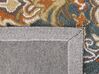 Teppich Wolle mehrfarbig 160 x 230 cm Kurzflor UMURLU_830936