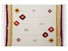 Decke Baumwolle mehrfarbig abstraktes Motiv 130 x 180 cm AMROHA_829301