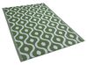 Zelený venkovní oboustranný koberec 120x180 cm PUNE_811548