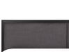 Cama con somier de metal negro/gris 160 x 200 cm CLAMART_806560