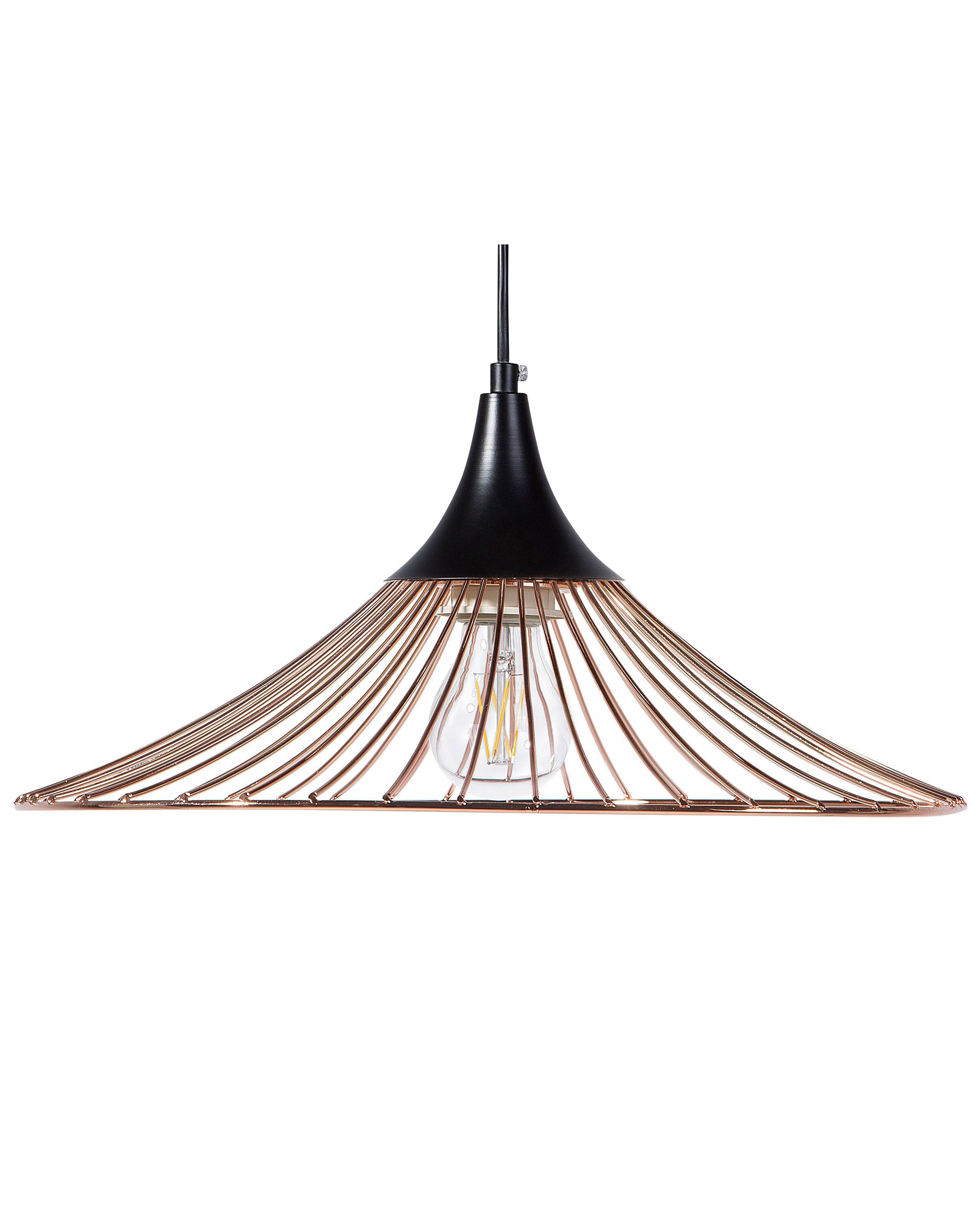 Metal Pendant Lamp Copper GIONA_684169