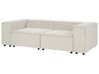 2-Sitzer Sofa Cord cremeweiss APRICA_907571