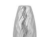 Dekoratívna kameninová váza 33 cm strieborná ARPAD_796318