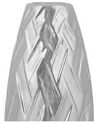 Vaso de cerâmica grés prateada 33 cm ARPAD_796318