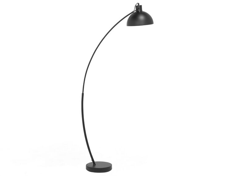 Lámpara de pie negra 155 cm DINTEL_700444