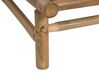 Sada 2 bambusových židlí světlé dřevo/bílé TODI_872771