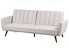 Fabric Sofa Bed Beige VIMMERBY_899955