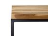 Tavolino da caffè legno di teak chiaro 100 x 60 cm PROVO II_785102