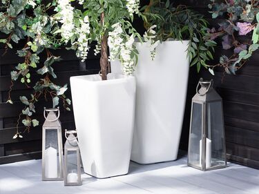 Plant Pot 40 x 40 x 76 cm White MODI