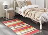 Bavlnený kelímový koberec 80 x 150 cm viacfarebný ALAPARS_869791