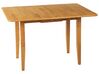 Table à manger extensible 90/120 x 60 cm bois clair MASELA_826972