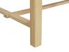 Mesa de comedor en madera clara 160 x 90 cm BARNES_897130