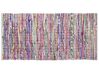 Tapis en coton multicolore 80 x 150 cm BELEN_848392