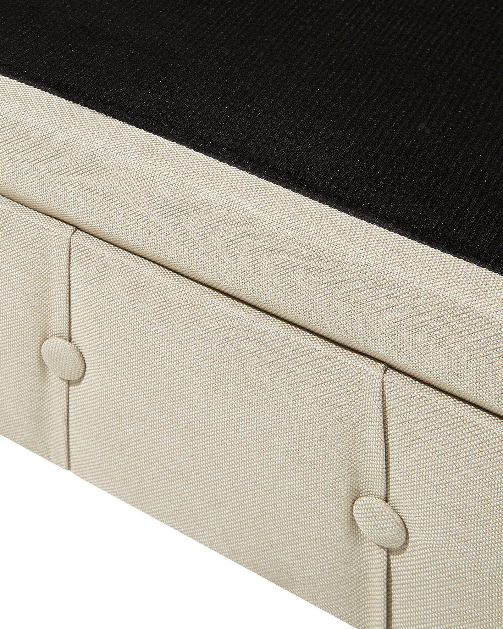 Fotel beżowy CHESTERFIELD