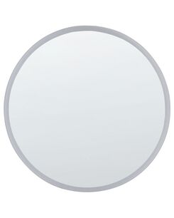 Seinäpeili LED-valo hopea ⌀ 79 cm DEAUVILLE Seinäpeili LED-valo hopea ⌀ 79 cm DEAUVILLE