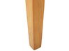 Mesa de comedor extensible de madera de caucho clara 90/120 x 60 cm MASELA_826980