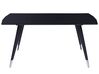 Table à manger noire 160 x 90 cm MOSSLE_886467