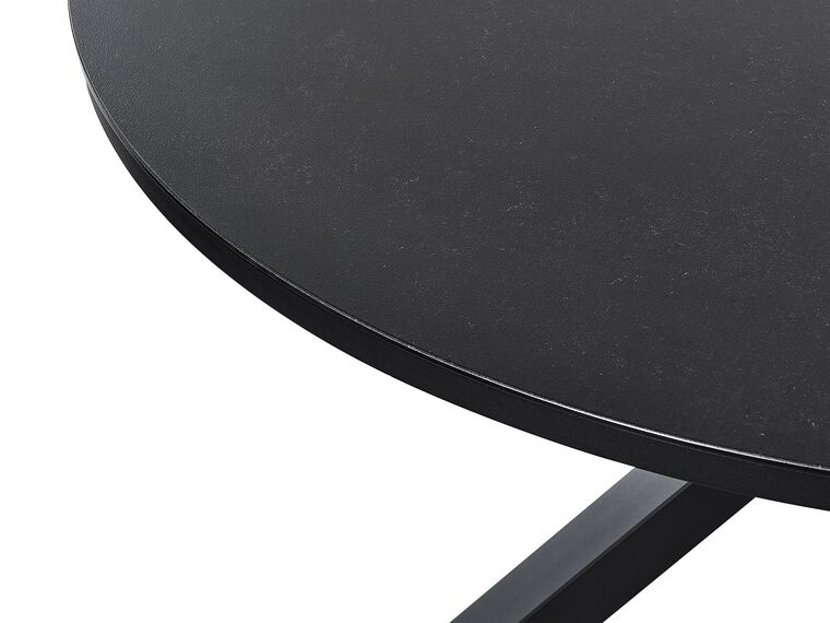 Table De Jardin Moderne 120 Cm – Plateau Verre Gris, Pieds Aluminium, Résistante Aux Intempéries – Pour 4 Personnes - 7