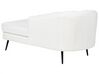 Left Hand Boucle Chaise Lounge Off-White ALLIER_879184