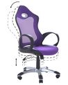 Swivel Office Chair Purple iCHAIR_754964