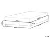 Béžová čalúnená posteľ 160 x 200 cm ROANNE_721561