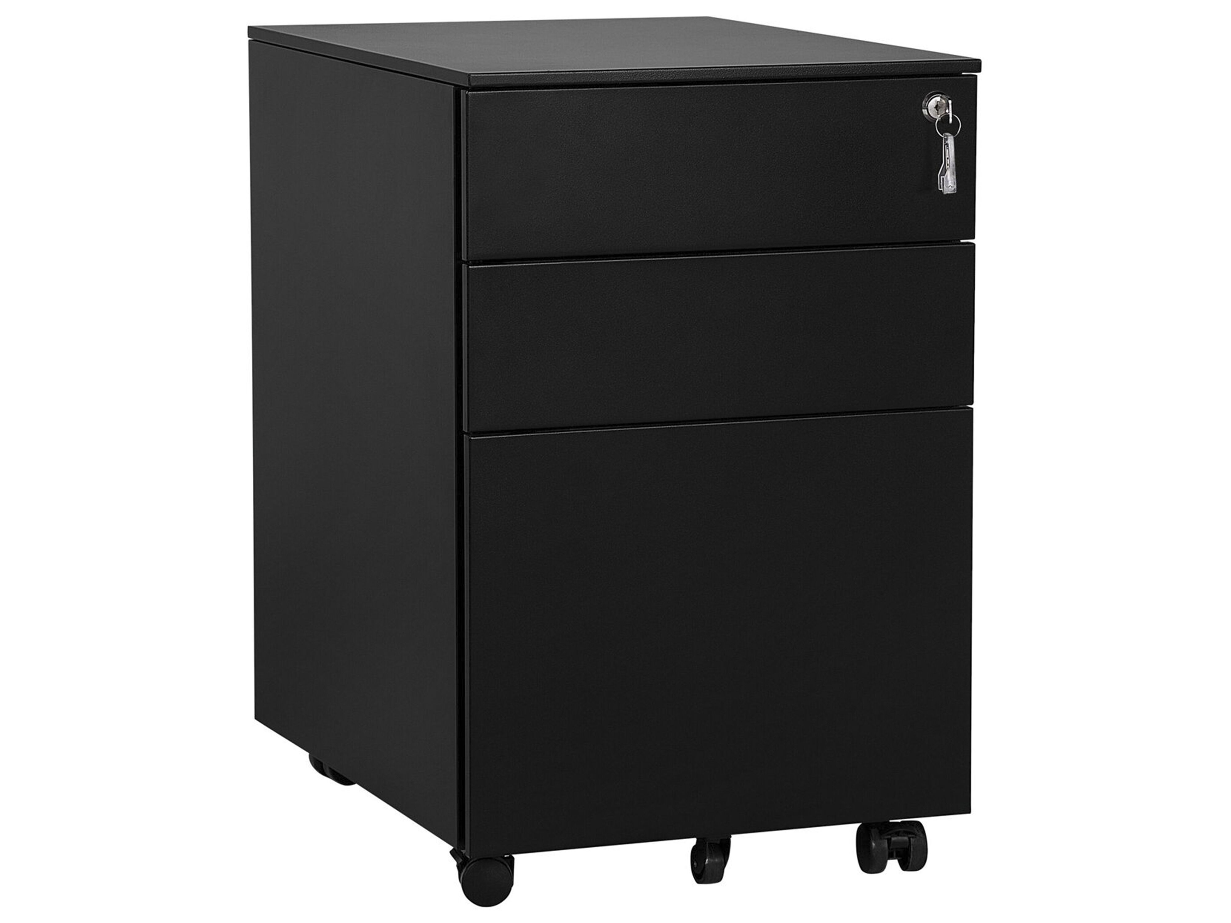 Aktenschrank schwarz POMA | Beliani.cz
