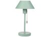 Metal Table Lamp Light Green CAPARO_851312