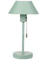 Lampada da tavolo metallo verde chiaro 37 cm CAPARO_851312