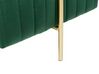 Fotskammel 45 x 45 cm fløyel grønn DAYTON_860635