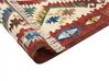 Kelim Teppich Wolle mehrfarbig 80 x 150 cm orientalisches Muster Kurzflor AREVIK_859497