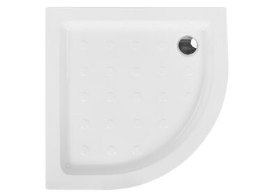 Shower Tray 80 x 80 x 7 cm White SIUNA