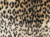Lot de 2 coussins en fausse fourrure motif léopard 45 x 45 cm marron FOXTAIL_822142