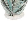 Dekorativní terakotová váza 53 cm krémově bílá RAWAS_849545