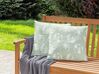 Set di 2 cuscini da esterno tessuto verde 45 x 45 cm ALASSIO_882594