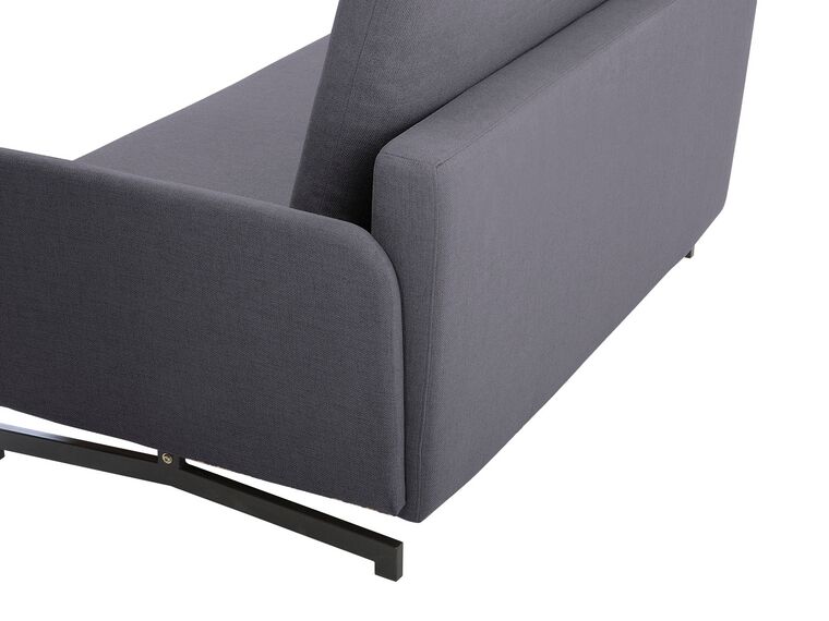 Fabric Sofa Bed Grey BELFAST Beliani.co.uk