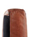 CALFOVERA - Housse D'accoudoir En Cuir PU Marron Foncé - Protection Anti-dérapante, Imperméable, Extensible Pour Canapé - 8